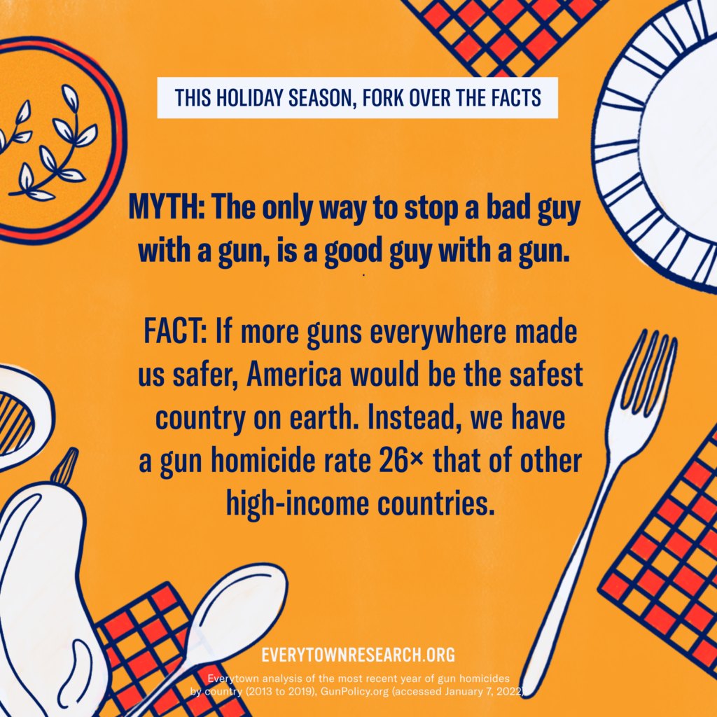 Debunking Gun Myths At The Dinner Table | Everytown